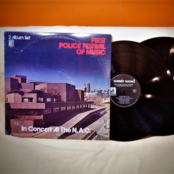 Double Album Set ~~~ First POLICE FESTIVAL of Music  ~~~ - Picture 1 of 2